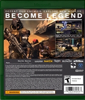 Xbox ONE Destiny Back CoverThumbnail